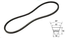 CORREAS SPBX1750 - CORREA TRAPEZOIDAL SPBX 1690 (L. 1750)