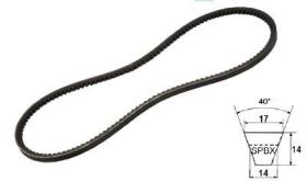 CORREAS XPB1450 - CORREA XPB L.1390 EXT 1450 MM