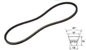 CORREAS XPB1850 - CORREA XPB L. 1790 MAX 1850 MM