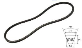 CORREAS XPB2120 - CORREA XPB L. 2060 MAX 2120 MM