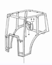 MECANICA 00098504480 - CHASIS CABINA SDF ( QUEMADO )