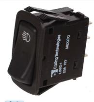 MECANICA 01259404 - INTERRUPTOR LUCES SAME 6 FASTON