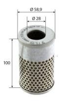 MECANICA 02380014 - FILTRO GAS OIL ( 59,8-28,40 ALTO 101 )