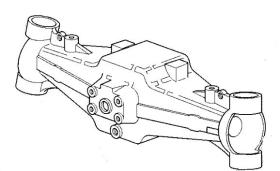 MECANICA 04674310070 - USA CARCASA PUENTE DELANTERO SDF