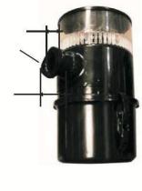 MECANICA 100100 - PREFILTRO AIRE BAÑO ACEITE H320 MM. Ø 125MM.