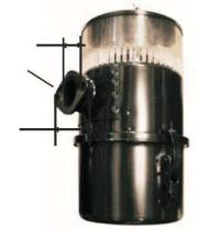 MECANICA 100120 - PREFILTRO AIRE BAÑO ACEITE LDA 450  C/ CAPUCHON