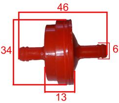MECANICA 100794 - FILTRO GASOLINA BRIGGS