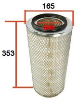 MECANICA 107840 - FILTRO AIRE EXTERIOR L350  Ø165