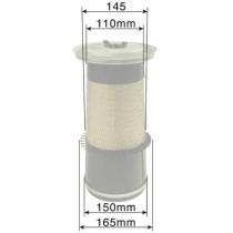 MECANICA 117690 - FILTRO AIRE EXTERIOR Ø149-170 ALTO 325