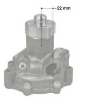 MECANICA 121300 - BOMBA AGUA CNH S.46-55-65-66-90