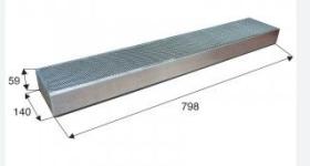 MECANICA 125930 - FILTRO CARBONO 800X140X61