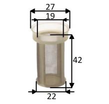 MECANICA 130306360 - FILTRO GAS OIL PERKINS L42MM ANCHO 22MM