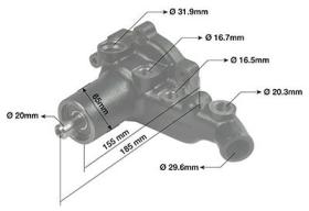 MECANICA 130440 - BOMBA AGUA DEUTZ SISU