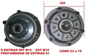 MECANICA 150010 - PRENSA EMBRAGUE Ø 103 100 Z08 ( CAMPANA )