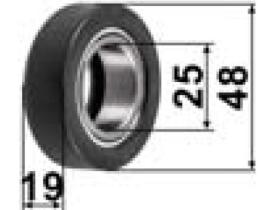 MECANICA 150500 - COLLARIN EMBRAGUE 25X48X19