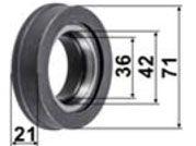 MECANICA 150550 - COLLARIN EMBRAGUE 36X71X21