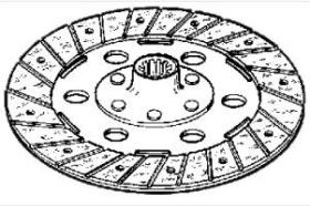 MECANICA 152000 - DISCO EMBRAGUE Z10 Ø 200 (18-22 )