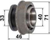 MECANICA 153020 - COLLARIN EMBRAGUE 33X40X71X46