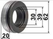 MECANICA 156690 - COLLARIN PASCUALI ANTIGUO PARA SOPORTE 2 A 30X62X21