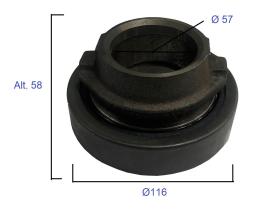 MECANICA 157090 - COLLARIN COMPLETO  EMBRAGUE 57X117X59