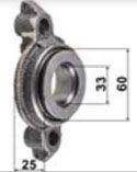 MECANICA 160460 - COLLARIN EMBRAGUE 33X136X44  2 AGUJEROS