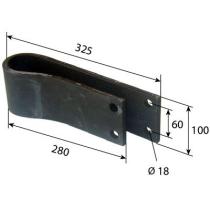 MECANICA 1825299M1 - PLETINA CONTROL AGCO GROSOR 12 MM