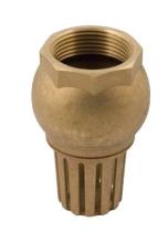 MECANICA 259100 - FILTRO CARCHOFA BOMBA AGUA 3º PULGADAS LATON CON VALVULA