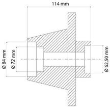 MECANICA 3229812R1 - BUJE RUEDA DELANTERO CASE