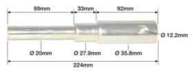 MECANICA 3537827M1 - BULON ENGANCHE BARRA AGCO