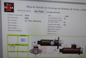 MECANICA 3817000 - BOMBA FRENO EMBRAGUE HYSTER