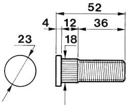 MECANICA 402360 - TORNILLO M 16X150 L 48 MM