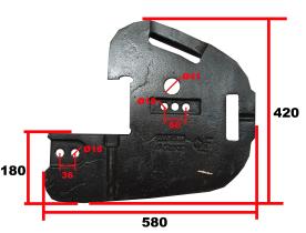 MECANICA 402385 - CONTRAPESO LANDINI 42KG