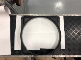 MECANICA 5176669 - PROTECTOR RADIADOR CNH Ø430 L(468X468)