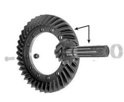 MECANICA 63744545 - GRUPO CONICO 6X37 DIAM. ( RODAMIENTOS 44,5-45 MM )