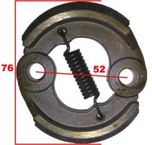 MECANICA 78016022 - EMBRAGUE ECHO RM-411 DIAM. 76,5 BULON 10 MM
