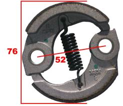 MECANICA 78016028 - EMBRAGUE HONDA GX31 , GX35   Ø76  BULON 10