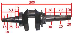 MECANICA 78025003R - CIGÜEÑAL BOMBA AGUA 100H
