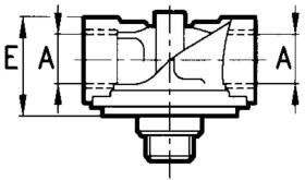 MECANICA 808790 - SOPORTE FILTRO HIDRAULICO 1º1/4  60L ( ENTRADAS 1º 1/4)