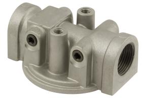 MECANICA 808790 - SOPORTE FILTRO HIDRAULICO 1º1/4  60L ( ENTRADAS 1º 1/4)