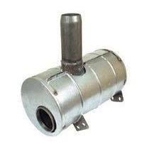 MECANICA AL32652 - SILENCIOSO ESCAPE VERTICAL JHD BOCA 75 L 360 MM