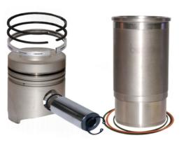 MECANICA AR71592 - EQUIPO MOTOR JHD 102, BULON  35 ( GOMAS CAMISA )