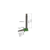 MECANICA AR74606 - MANGUETA JHD IZQ+DER L.375 Ø 44,5