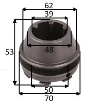 MECANICA CA141724 - MANGUITO CAMBIO CARRARO Z06