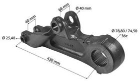 MECANICA L100693 - BRAZO SUPERIOR ALZAMIENTO IZQUIERDO JHD Z36 L410