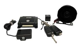 MATERIAL ELECTRICO 03LC109A - ALARMA COCHE 1 VIA GAMA CON ARRANQUE LLAVE PLEGABLE