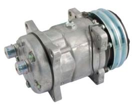 AIRE ACONDICIONADO 050010 - COMPRESOR AA 12V  SD508 ( GAS R 134 ) ENTRADAS RECTAS Ø 132