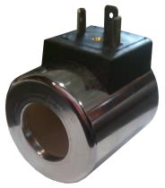 MATERIAL ELECTRICO 201005-2 - BOBINA 12V DESVIADORA Ø21 LARGO 52 MM