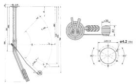 MATERIAL ELECTRICO 270597900 - AFORADOR GAS OIL SAME 6A 2 FASTON + 2 SALIDAS GASOIL