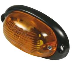 MATERIAL ELECTRICO 351270 - PILOTO LATERAL AMBAR OVALADO