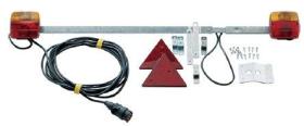 MATERIAL ELECTRICO 352670 - BARRA LUCES EXTENSIBLE 1.M.A 1.60 M. 7.50 M. CABLE